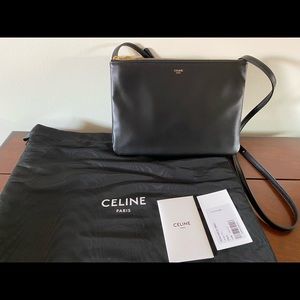 CELINE Trio Large in Black
